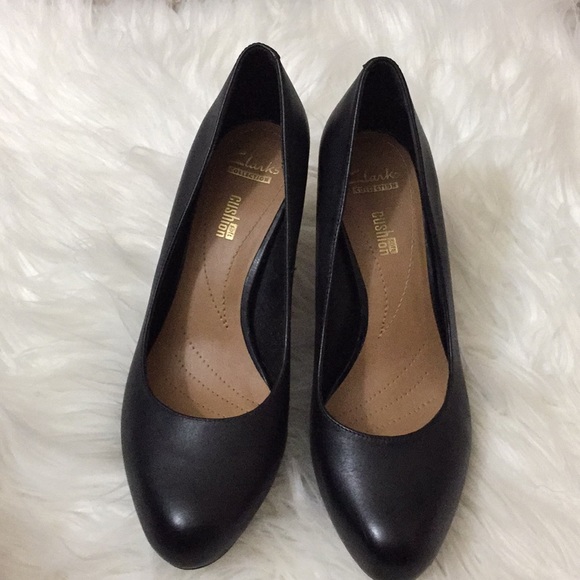 clarks collection soft cushion heels